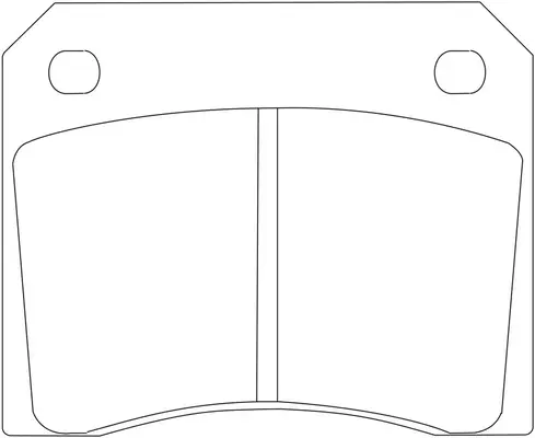 Brake Pad Set, disc brake (BP43122)