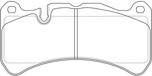 Brake Pad Set, disc brake (BP31843)