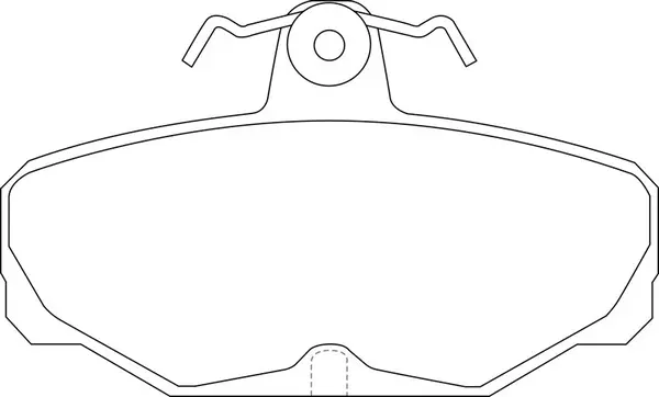 Brake Pad Set, disc brake (BP51244)