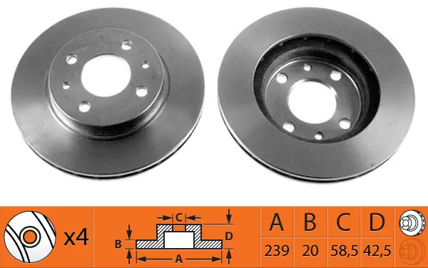 Brake Disc (BR40103T)