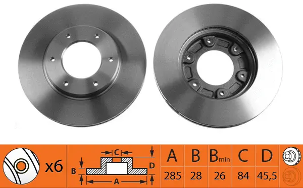 Brake Disc (BR21161T)