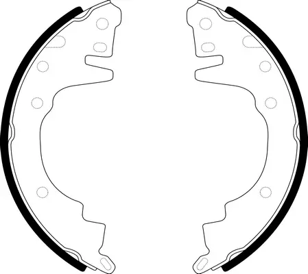 Brake Shoe Set (BS23646)