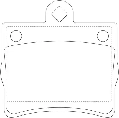 Brake Pad Set, disc brake (BP31125)