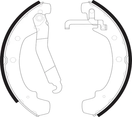 Brake Shoe Set (BS33520)