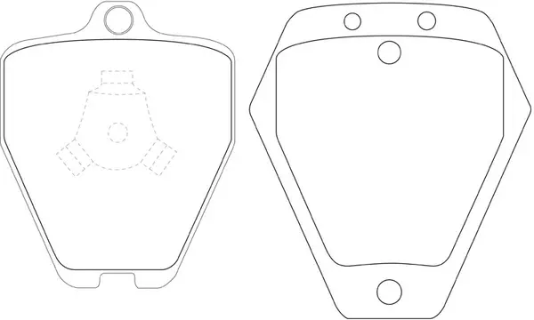 Brake Pad Set, disc brake (BP33138)