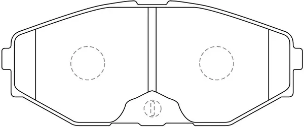 Brake Pad Set, disc brake (BP22261)