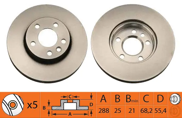 Brake Disc (BR33119T)