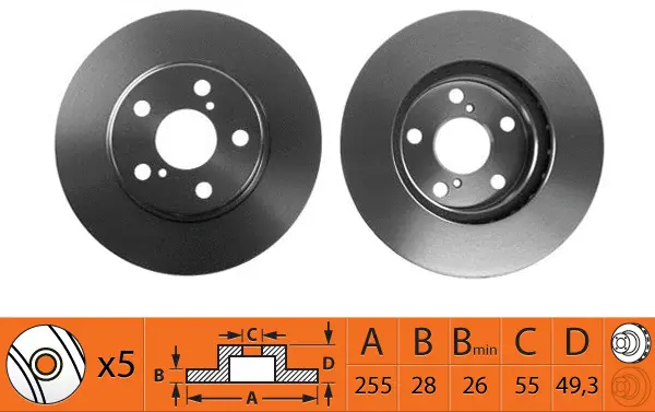 Brake Disc (BR21110T)