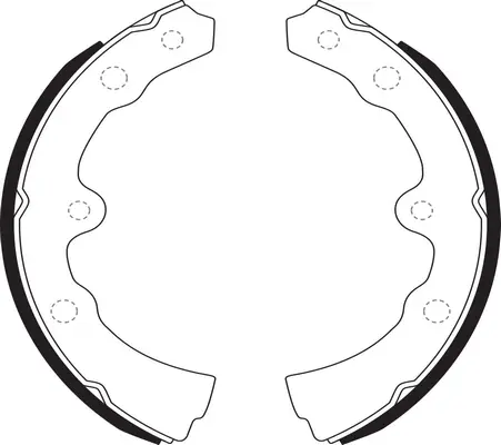 Brake Shoe Set (BS26044)
