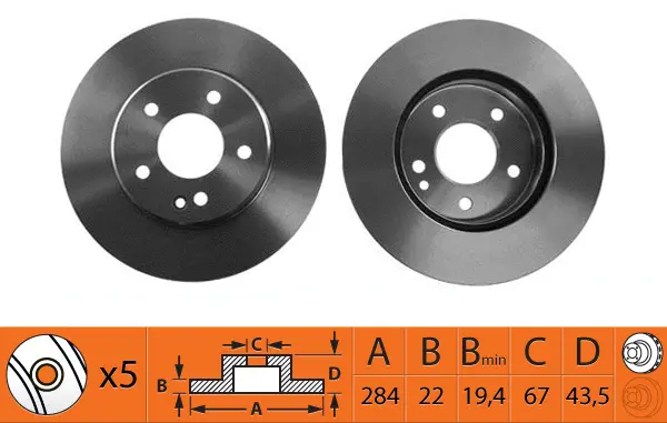 Brake Disc (BR31104T)