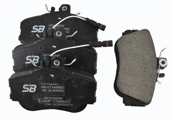 Brake Pad Set, disc brake (BP31025W)
