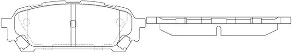Brake Pad Set, disc brake (BP27801)