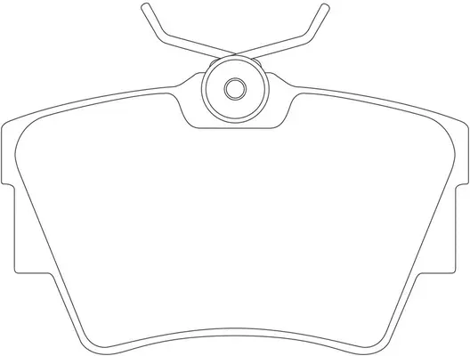 Brake Pad Set, disc brake (BP34147)