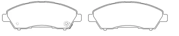 Brake Pad Set, disc brake (BP23004)