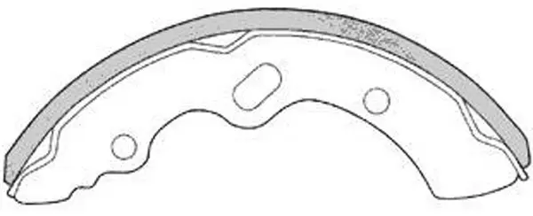 Brake Shoe Set (BS23722)