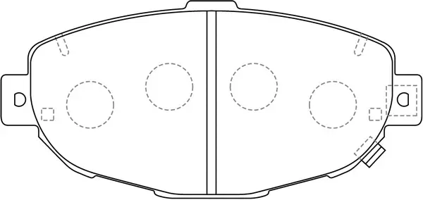 Brake Pad Set, disc brake (BP21231)
