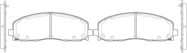 Brake Pad Set, disc brake (BP53003)
