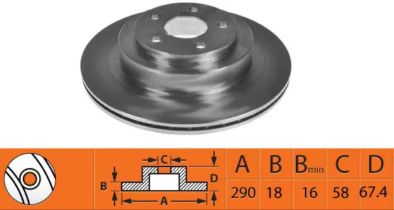 Brake Disc (BR27111T)
