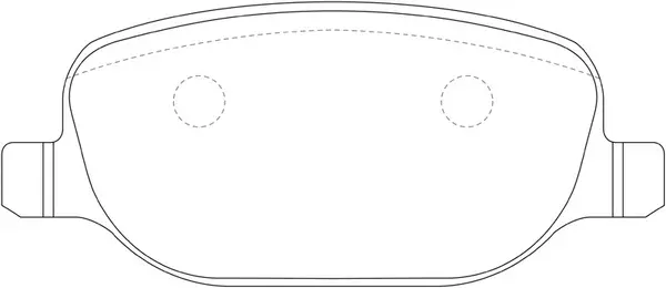 Brake Pad Set, disc brake (BP41324)
