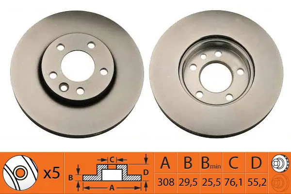 Brake Disc (BR33139T)