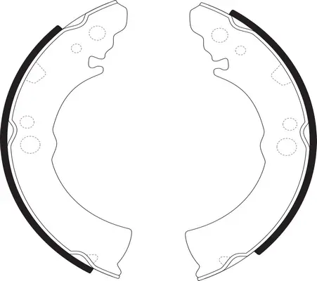Brake Shoe Set (BS22160)