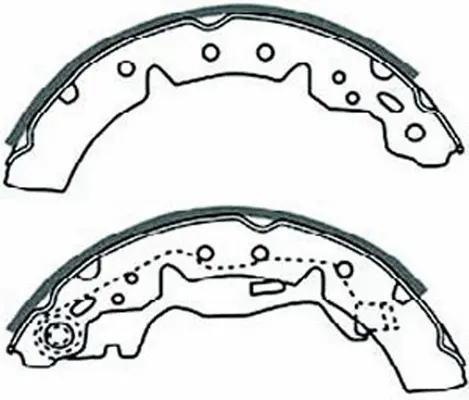 Brake Shoe Set (BS21354)