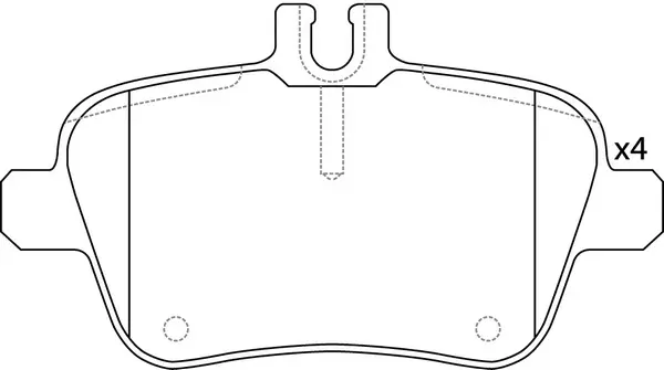 Brake Pad Set, disc brake (BP31010)