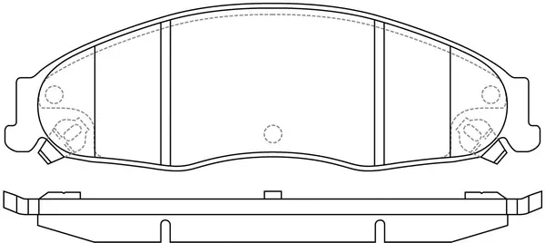 Brake Pad Set, disc brake (BP51005)