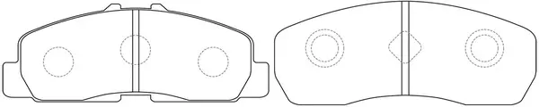 Brake Pad Set, disc brake (BP27433)