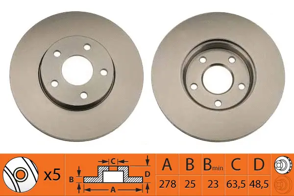Brake Disc (BR51112T)