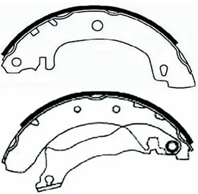 Brake Shoe Set (BS43550)