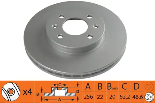 Brake Disc (BR11122T)