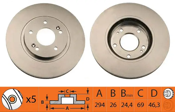 Brake Disc (BR11114T)