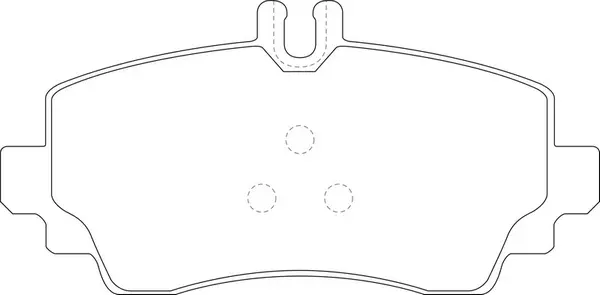 Brake Pad Set, disc brake (BP31124)