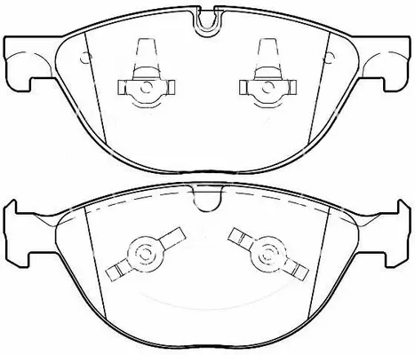 Brake Pad Set, disc brake (BP46001)