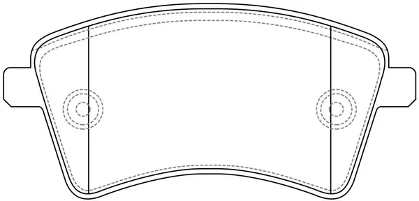 Brake Pad Set, disc brake (BP43532)