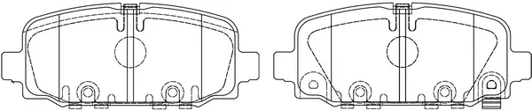 Brake Pad Set, disc brake (BP52017)