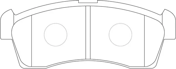 Brake Pad Set, disc brake (BP29523)