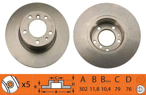 Brake Disc (BR32105)