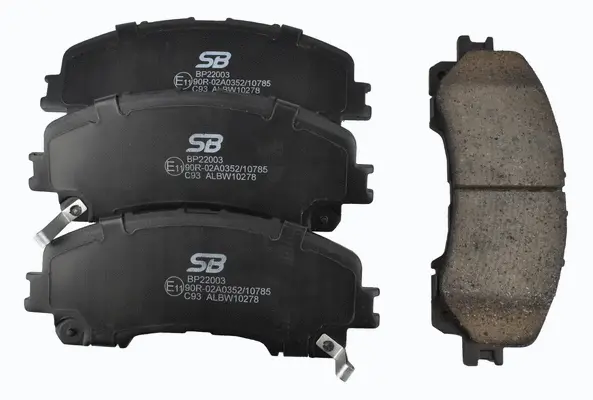 Brake Pad Set, disc brake (BP22003)