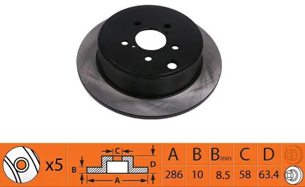 Brake Disc (BR27115)