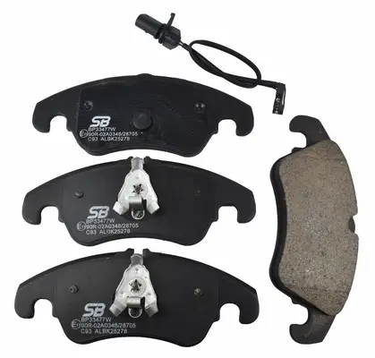 Brake Pad Set, disc brake (BP33477W)