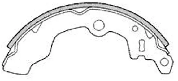 Brake Shoe Set (BS27728)