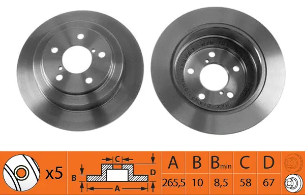 Brake Disc (BR27103)