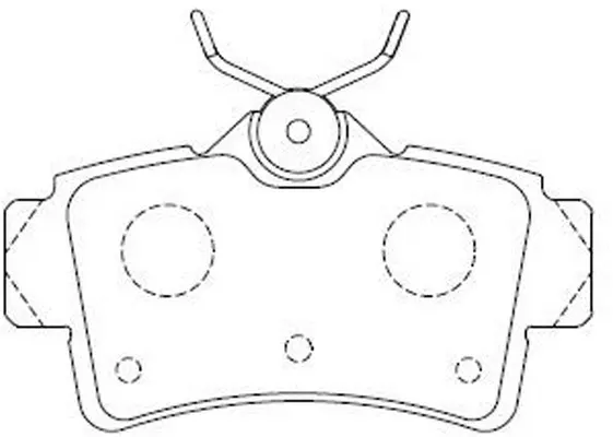 Brake Pad Set, disc brake (BP51062)