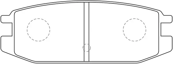 Brake Pad Set, disc brake (BP23152)