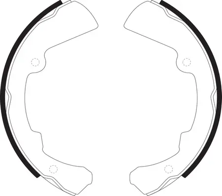 Brake Shoe Set (BS22151)