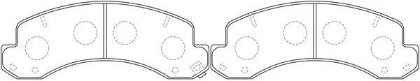 Brake Pad Set, disc brake (BP21441)