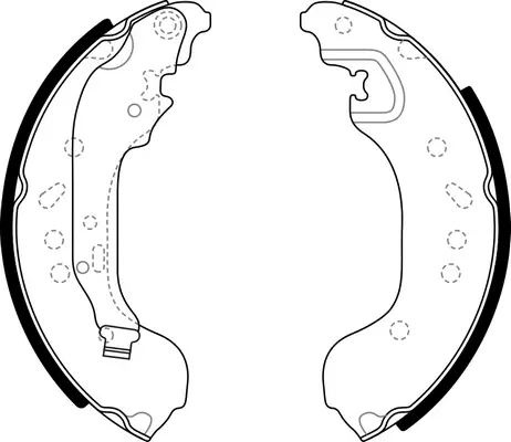 Brake Shoe Set (BS40003)