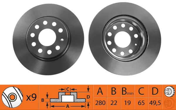 Brake Disc (BR33130T)